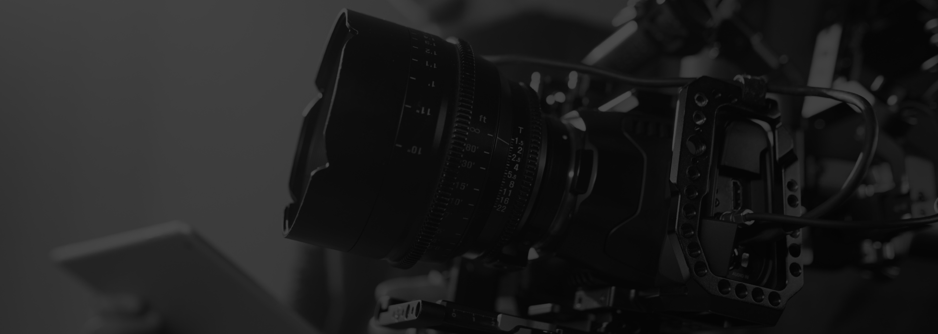 Bastidores de uma gravação da Impulso Filmes, produtora de vídeo